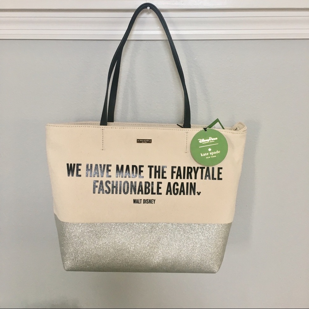 Kate Spade Disney tote Fairytale fashionable